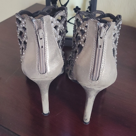Women's heels Grey size 7 - Picture 4 of 5